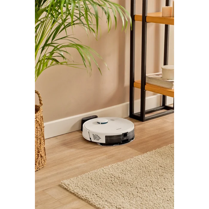 Homend Alex Laser 1291h Moplu Ve Haritalamalı Akıllı 5 Kpa Robot Süpürge Beyaz