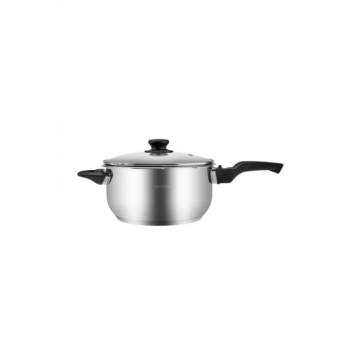 Karaca Astrid İndüksiyon Tabanlı Düdüklü Tencere Seti 4+6 Lt Black