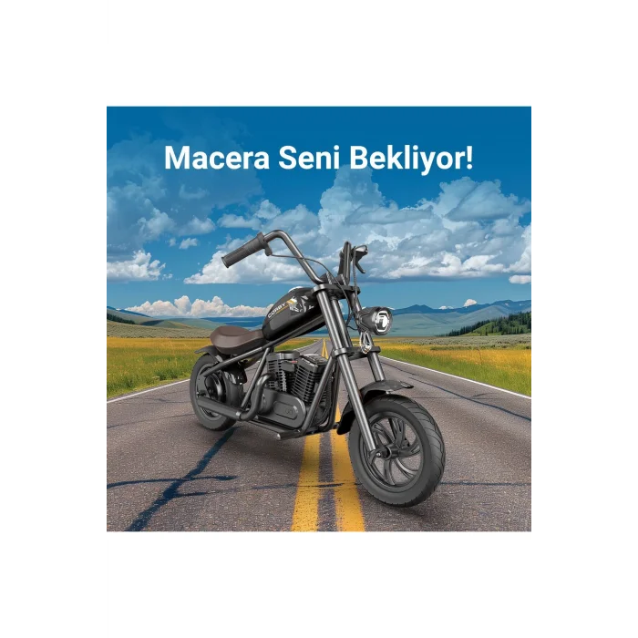 Corby Bc160 Elektrikli Mini Çocuk Motoru Siyah