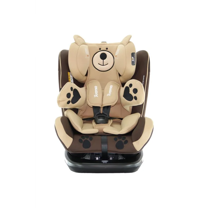 Yoyko Bear 360 Derece Dönebilir Yatabilir 0-36 Kg Isofixli Oto Koltuğu Kahverengi Kahverengi