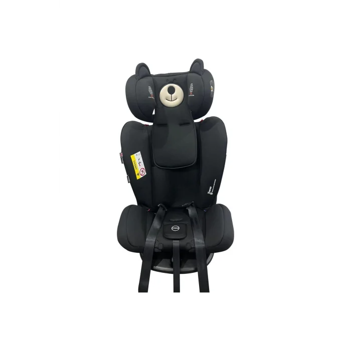 Yoyko Bear 360 ° SİYAH Dönebilir Yatabilir 0-36 Kg Oto Koltuğu ISOFIX/SIP/LATCH