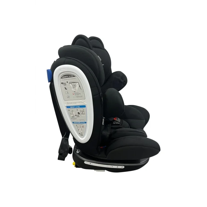 Yoyko Bear 360 ° SİYAH Dönebilir Yatabilir 0-36 Kg Oto Koltuğu ISOFIX/SIP/LATCH