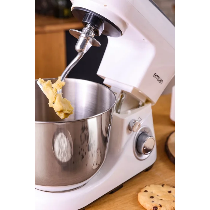 Emsan Bella Gusto Stand Mikser 1300 W 5 l Mutfak Şefi Beyaz