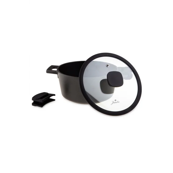 Jumbo Black Cook 7 Parça Döküm Tencere Seti