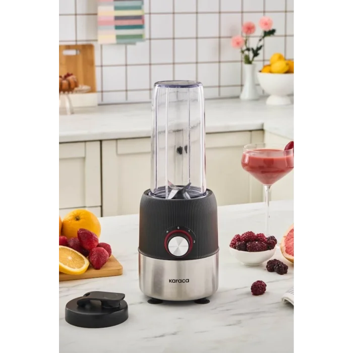 Karaca Blend & Rush Inox Personal Kişisel Smoothie Blender Black