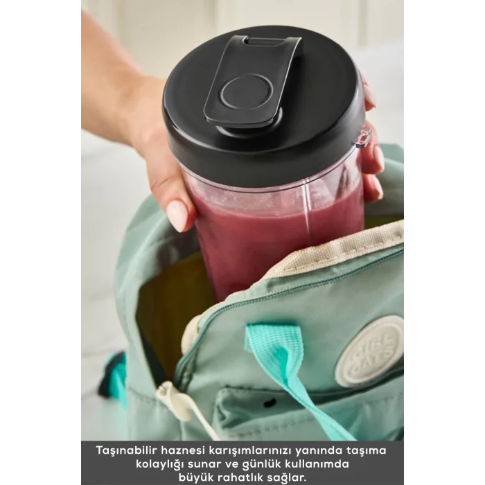 Karaca Blend & Rush Inox Personal Kişisel Smoothie Blender Black