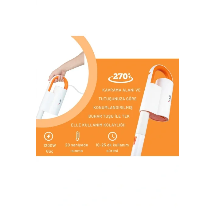 Yui Buharlı Temizleyici Yui Nv602 6 in 1 Çok Fonksiyonlu Buharlı Temizlik Makinesı