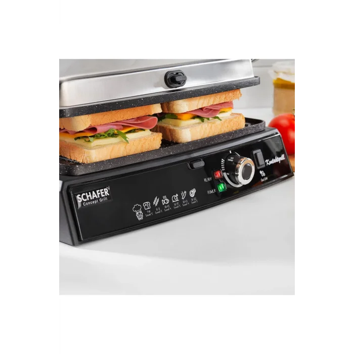 Schafer Concept Grill Tost Makinesi-ınox