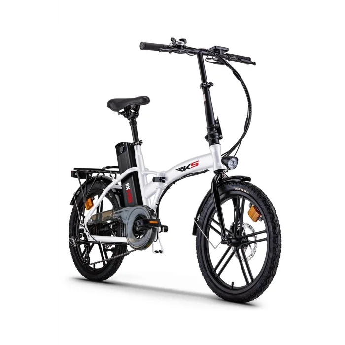 Rks Elektrikli Bn5 Pro Katlanabilir Bisiklet Beyaz