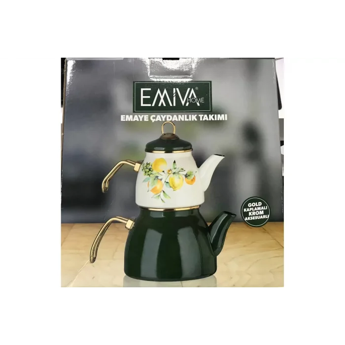 Emiva Home Emiva Emaye Çaydanlık