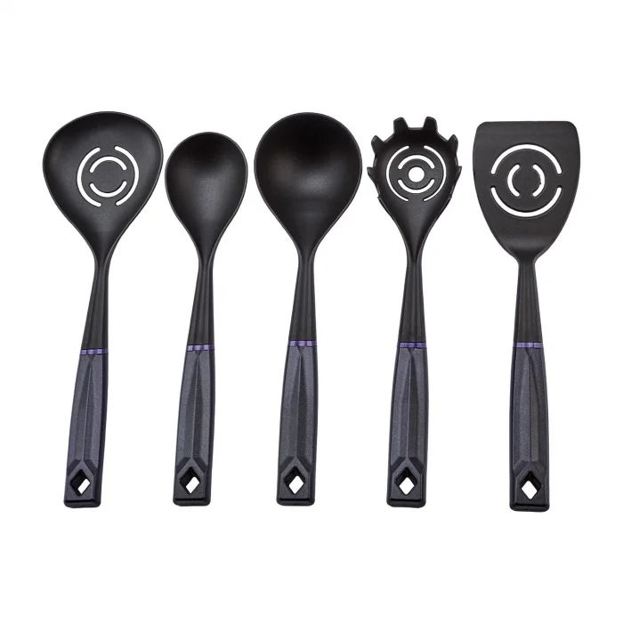 Emsan Akasya 6 Parça Servis Seti Mor