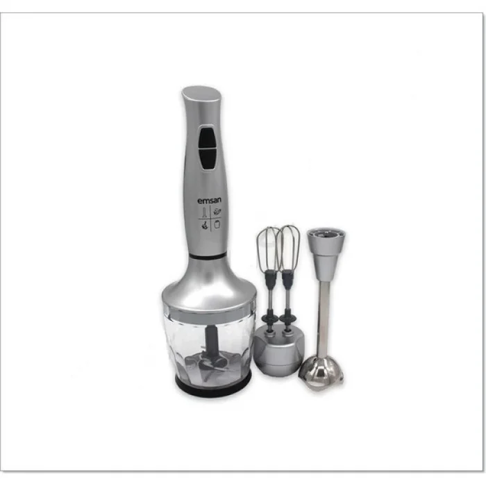 Emsan Silver Elektrikli Çeyiz Seti Siyah 4’lü