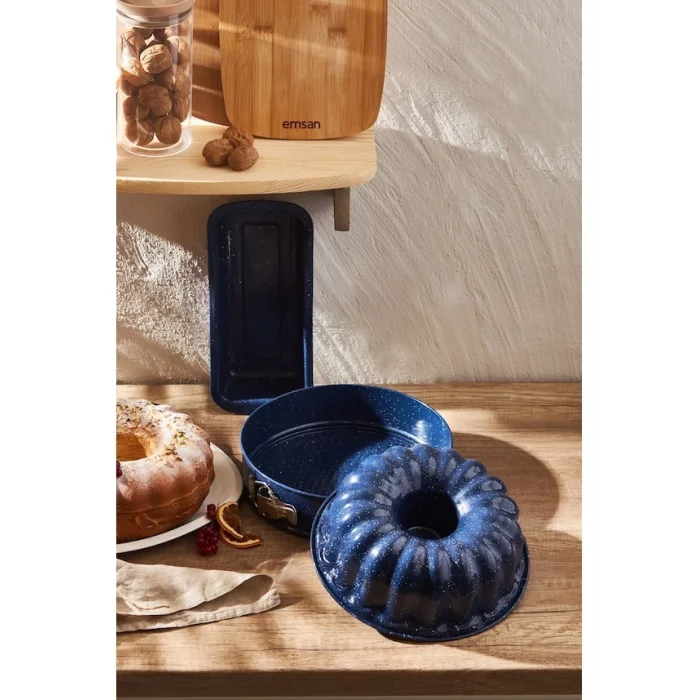 Emsan Wellbake 3lü Kek Kalıbı Seti
