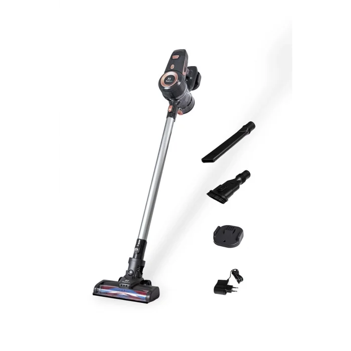 Pirantech ES92 Şarjlı Dikey Kablosuz LED Aydınlatmalı Süpürge