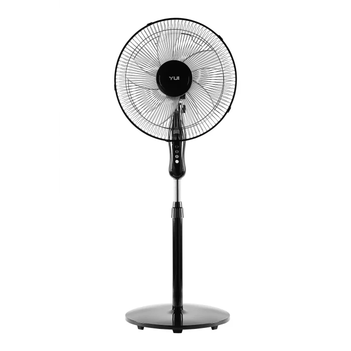 Yui F29 Siyah 120 Cm 16 Inç 40w 3 Kademe 5 Pervane Döner Başlıklı Vantilatör