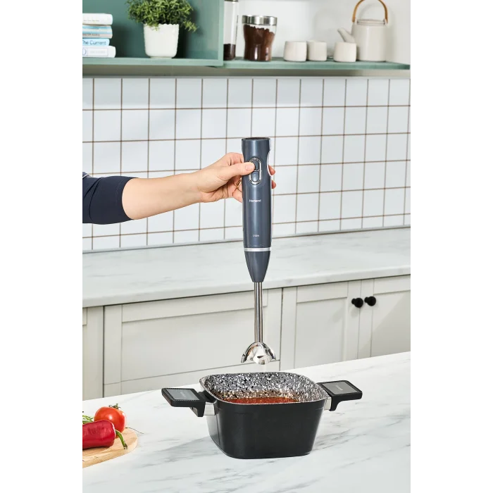 Homend Functionall 2843H 5 Fonksiyonlu Mutfak Robotu Antrasit 1700 W