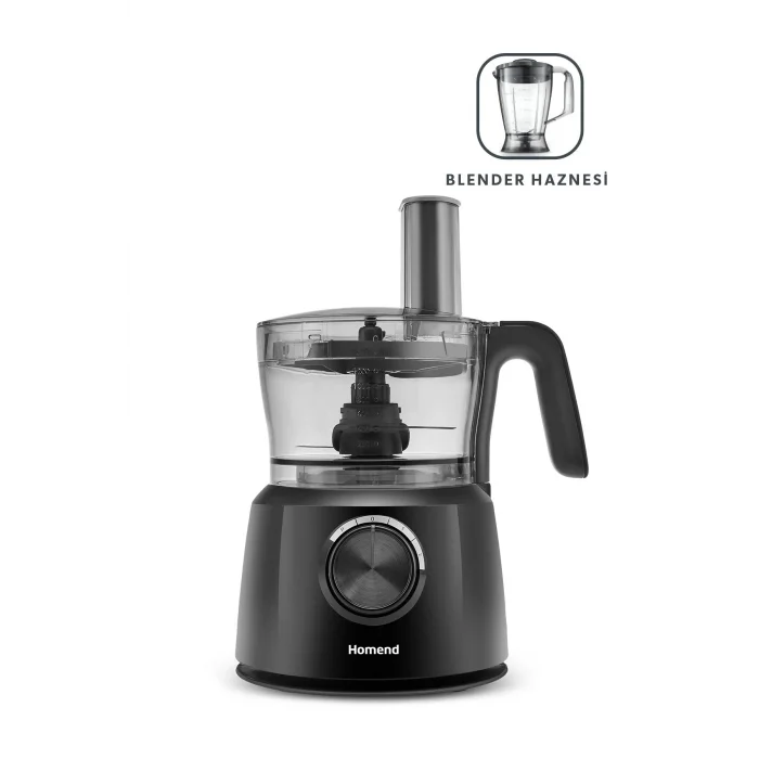 Homend Functionall 2845h Blender Hazneli Mutfak Robotu Siyah