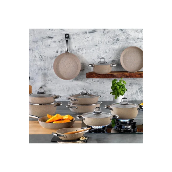 Schafer Galaxy Tech Yanmaz Yapışmaz Derin Tencere 20 cm