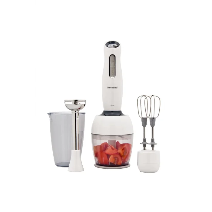Homend Handmaid 1907h Blender Set Krem Gri