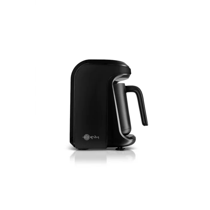 Karaca Hatır Hüp 2 in 1 Türk Kahve Makinesi / Filtre Kahve Makinesi 5 Fincan Kapasiteli Black