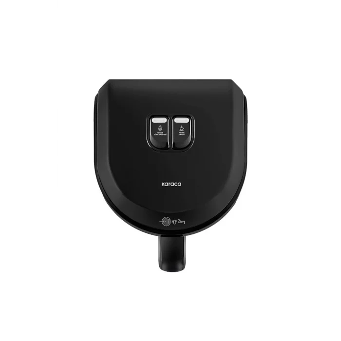 Karaca Hatır Hüp 2 in 1 Türk Kahve Makinesi / Filtre Kahve Makinesi 5 Fincan Kapasiteli Black