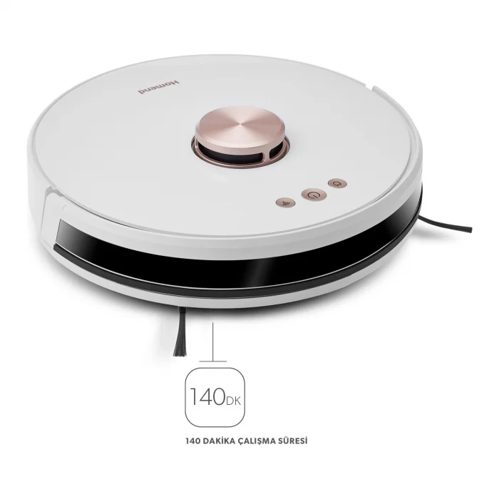 Homend Alex Laser Pro+ 1283H Moplu ve Haritalamalı Akıllı Robot Süpürge