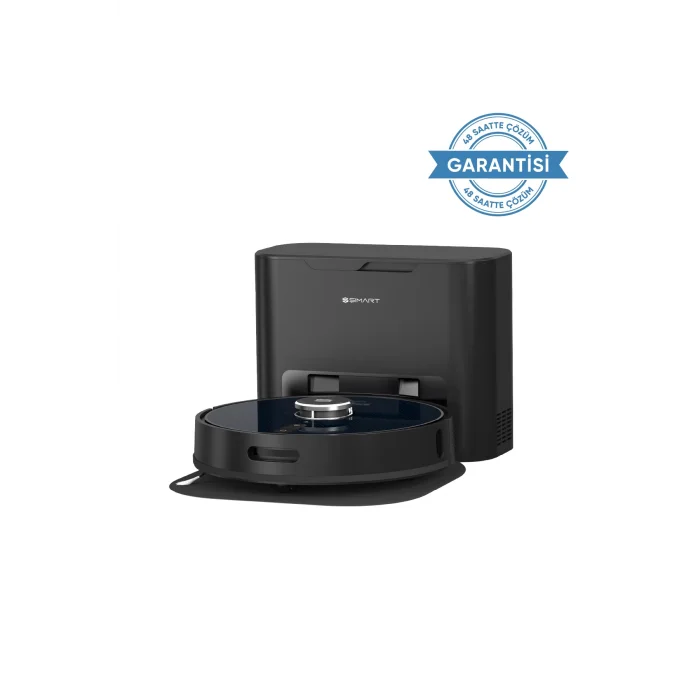 Şımart Teknoloji Katya T Akıllı Robot Süpürge Otomatik Toz Boşaltma Ve Mop Özellikli