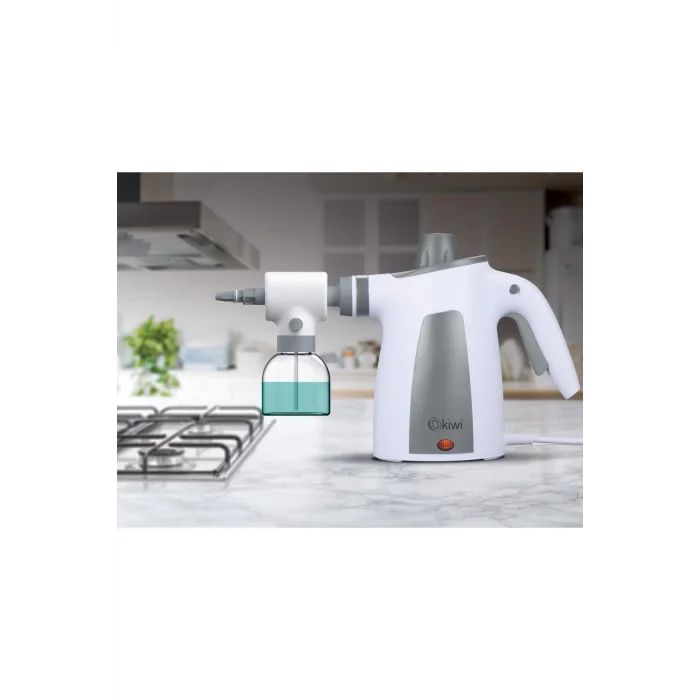 Kiwi Ksc-4212 Çok Fonksiyonlu Deterjan Hazneli Buharlı Temizleyici 10 Aparatlı Buhar Makinesi