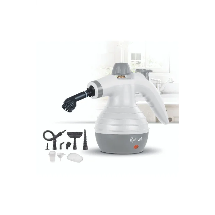 Kiwi Ksc-4211 Çok Fonksiyonlu Buharlı Temizleyici 9 Aparatlı Çok Amaçlı Ev Zemin, Döşeme, Araba Temizleme
