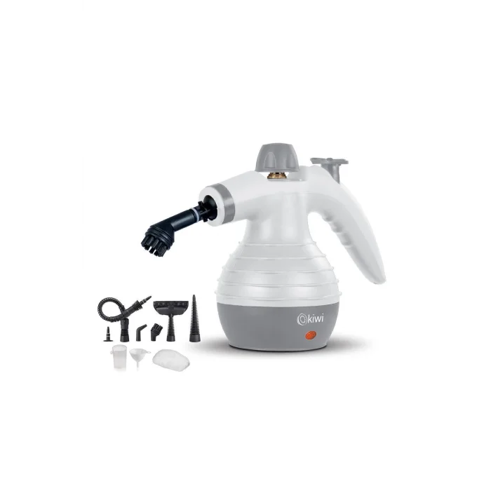 Kiwi Ksc-4211 Çok Fonksiyonlu Buharlı Temizleyici 9 Aparatlı Çok Amaçlı Ev Zemin, Döşeme, Araba Temizleme