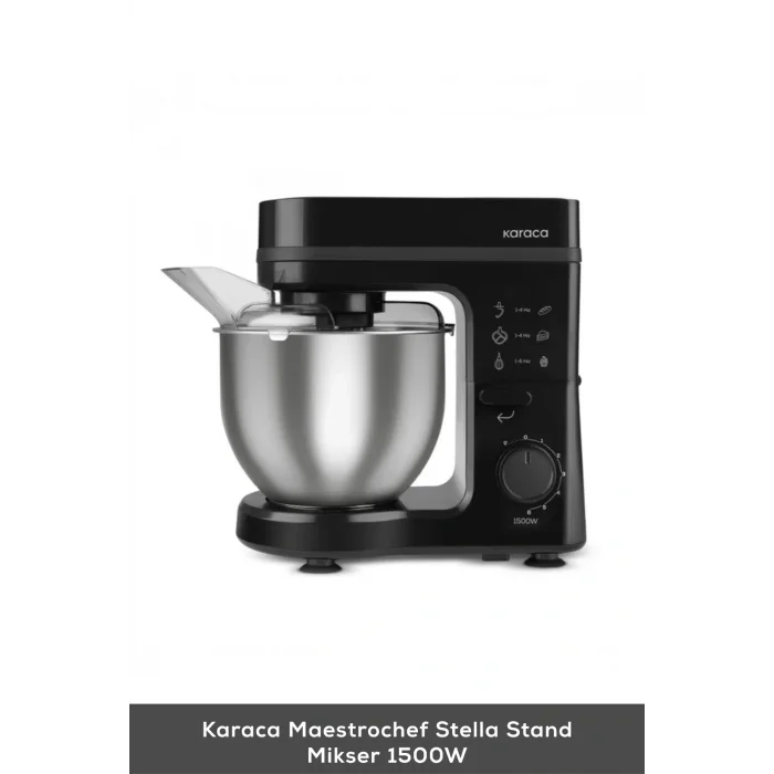 Karaca Maestrochef Stella Stand Mikser Siyah 1500w 5 Litre