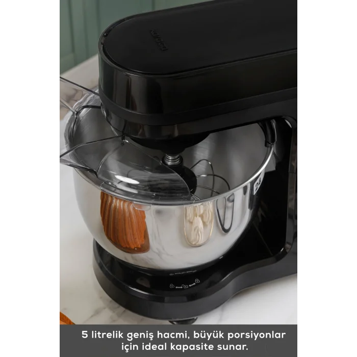 Karaca Maestrochef Stella Stand Mikser Siyah 1500w 5 Litre