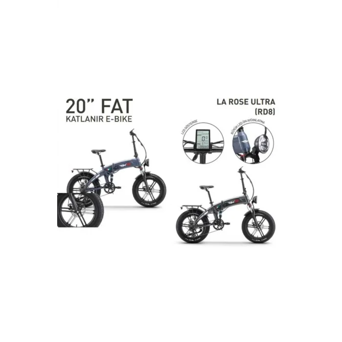 RKS LA ROSE ULTRA (RD8) ELEKTRİKLİ BİSİKLET