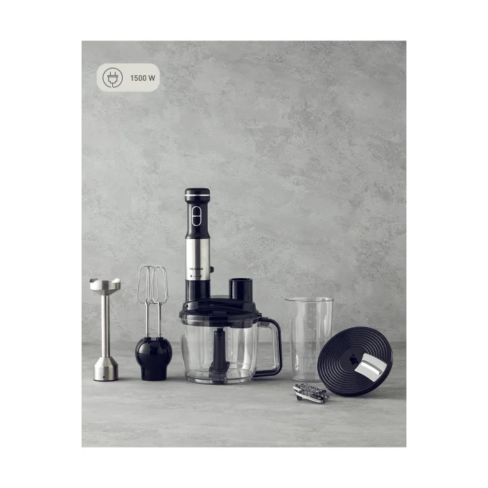 English Home Rmb 3001 4 Bıçaklı Multi Blender Seti Siyah-krom