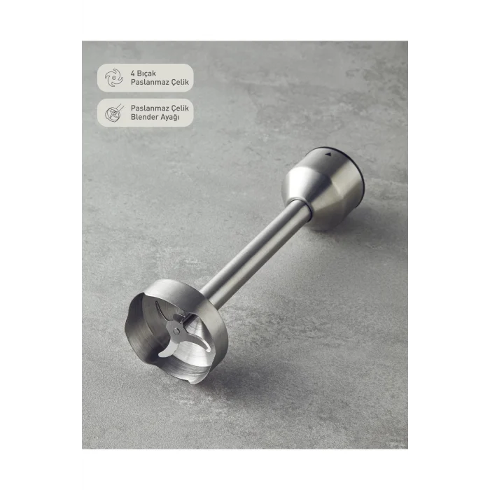 English Home Rmb 3001 4 Bıçaklı Multi Blender Seti Siyah-krom