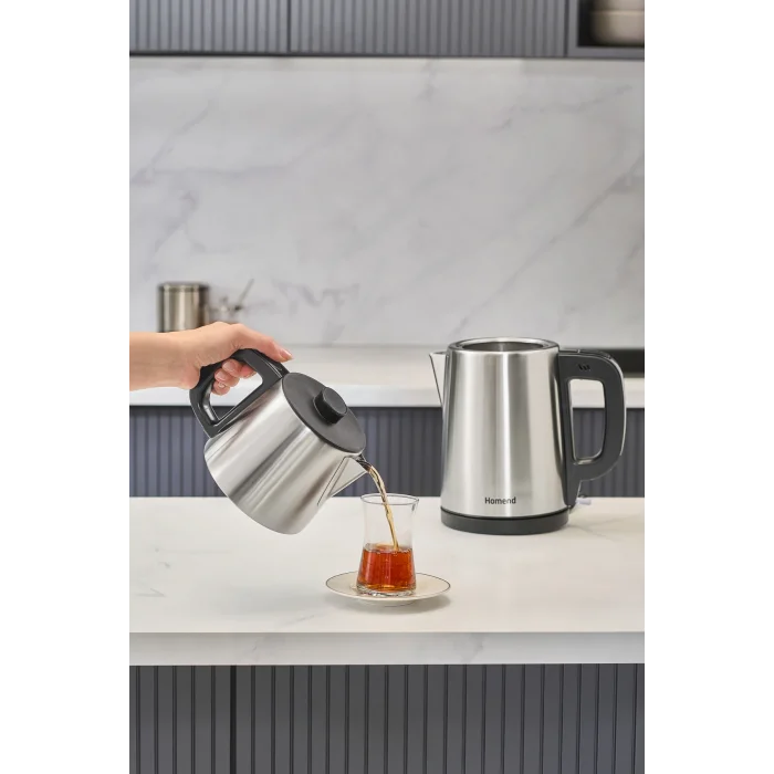 Homend Royaltea 1728h Su Isıtıcı & Çay Makinesi Inox