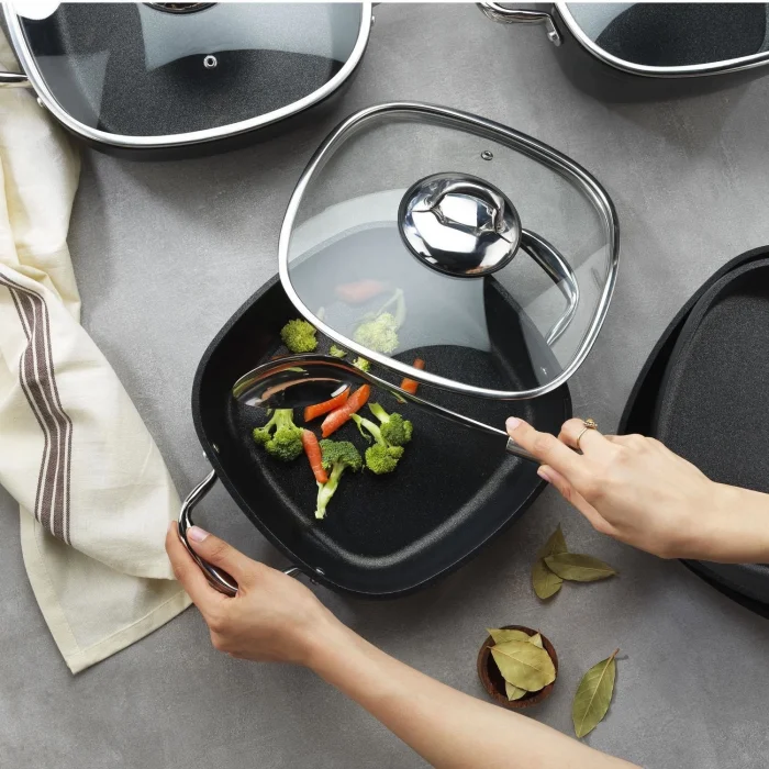 Schafer Gastronomıe Granit Derin Tencere 20 cm