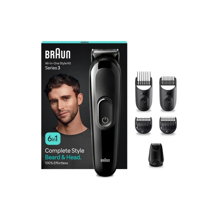 Braun Series 3 Mgk3420 Hepsi Bir Arada Şekillendirme Seti, 6’sı 1 Arada Erkek Bakım Kiti