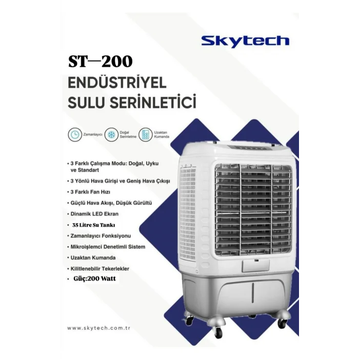 Skytech ST-200 Sulu Klima Hava Soğutucu