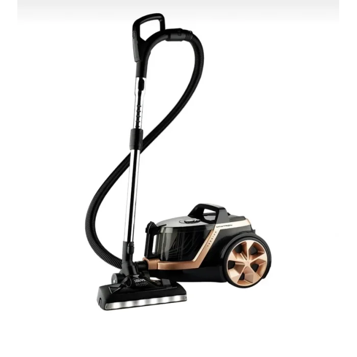 Stilevs Maxtron Premium Toz Torbasız Süpürge Siyah Rose