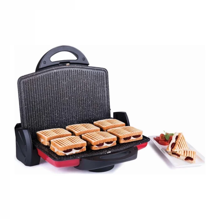 Stilevs Tostzade TM-060 Izgaralı Tost Makinesi Kırmızı