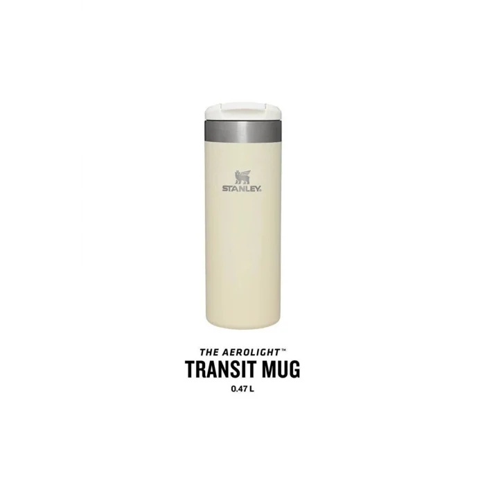 Stanley The Aerolight™ Transit Mug 0.47l / 16oz Cream Metallic Termos