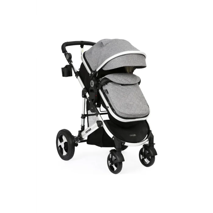 Yoyko Ultimate Travel Sistem Bebek Arabası 3 In 1 Gri Silver