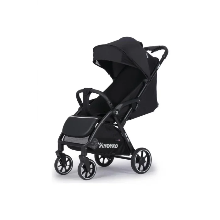Yoyko Wow Kabin Boy Tek Elle Kolay Katlanır Pratik Bebek Arabası Autofold Siyah