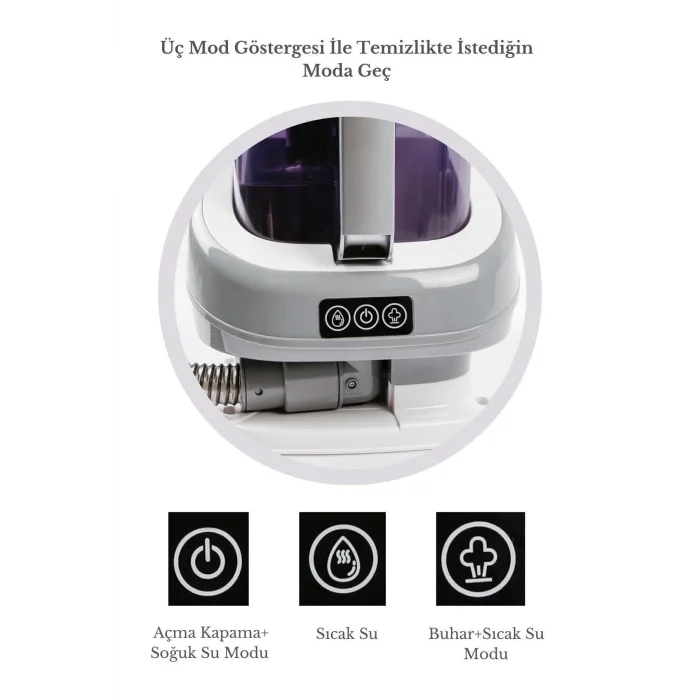 Yui Xv12 Pro 1300w Buharlı Koltuk Ve Halı Yıkama Makinesi - Buharlı Temizleyici