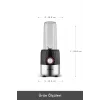 Karaca Blend & Rush Inox Personal Kişisel Smoothie Blender Black