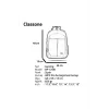 Classone Bp-g100 17 Inç Uyumlu-laptop Notebook Sırt Çantası