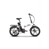 Rks Elektrikli Bn5 Pro Katlanabilir Bisiklet Beyaz