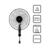 Yui F29 Siyah 120 Cm 16 Inç 40w 3 Kademe 5 Pervane Döner Başlıklı Vantilatör