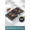 Homend Grilliant Döküm Plakalı Tost Ve Izgara Makinesi Inox 2000 W